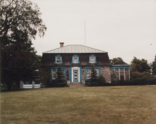 image 4 -Manoir de Louis Couillard de l'Espinay avec son apparence des annees 1920-1930