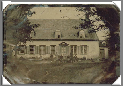 Maison Bélanger en 1855
