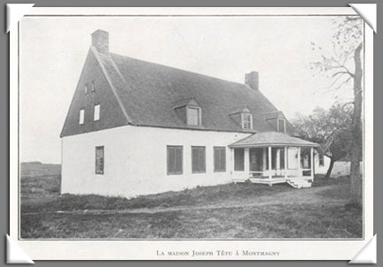 Maison Bélanger en 1927