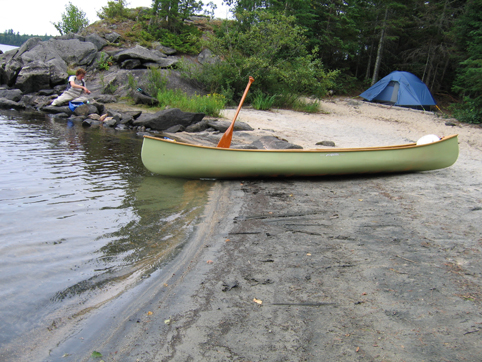 Canot Parc Lavrendrye, Lac Antostagan