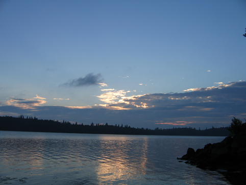 Canot Parc Lavrendrye, Lac Antostagan
